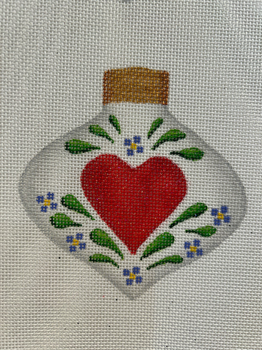 Red Heart Ornament