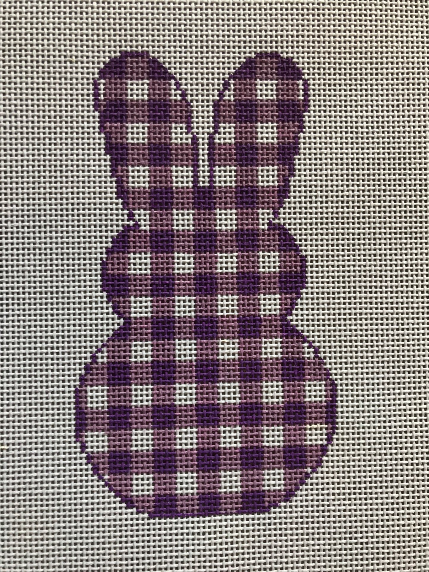 Gingham Bunny Purple