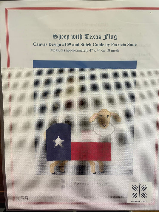 Sheep w/ Texas Flag w/SG