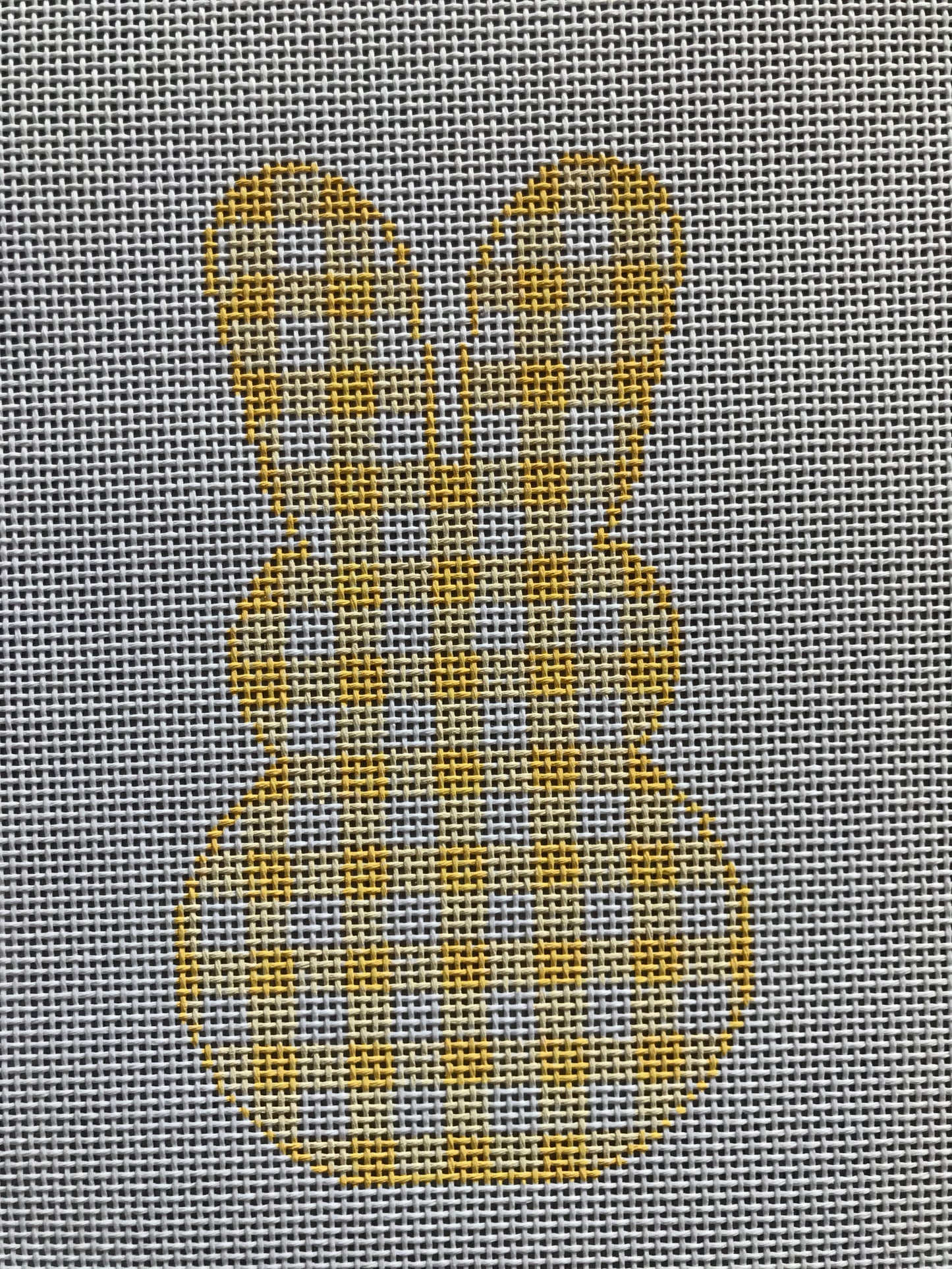 GIngham Bunny Yellow