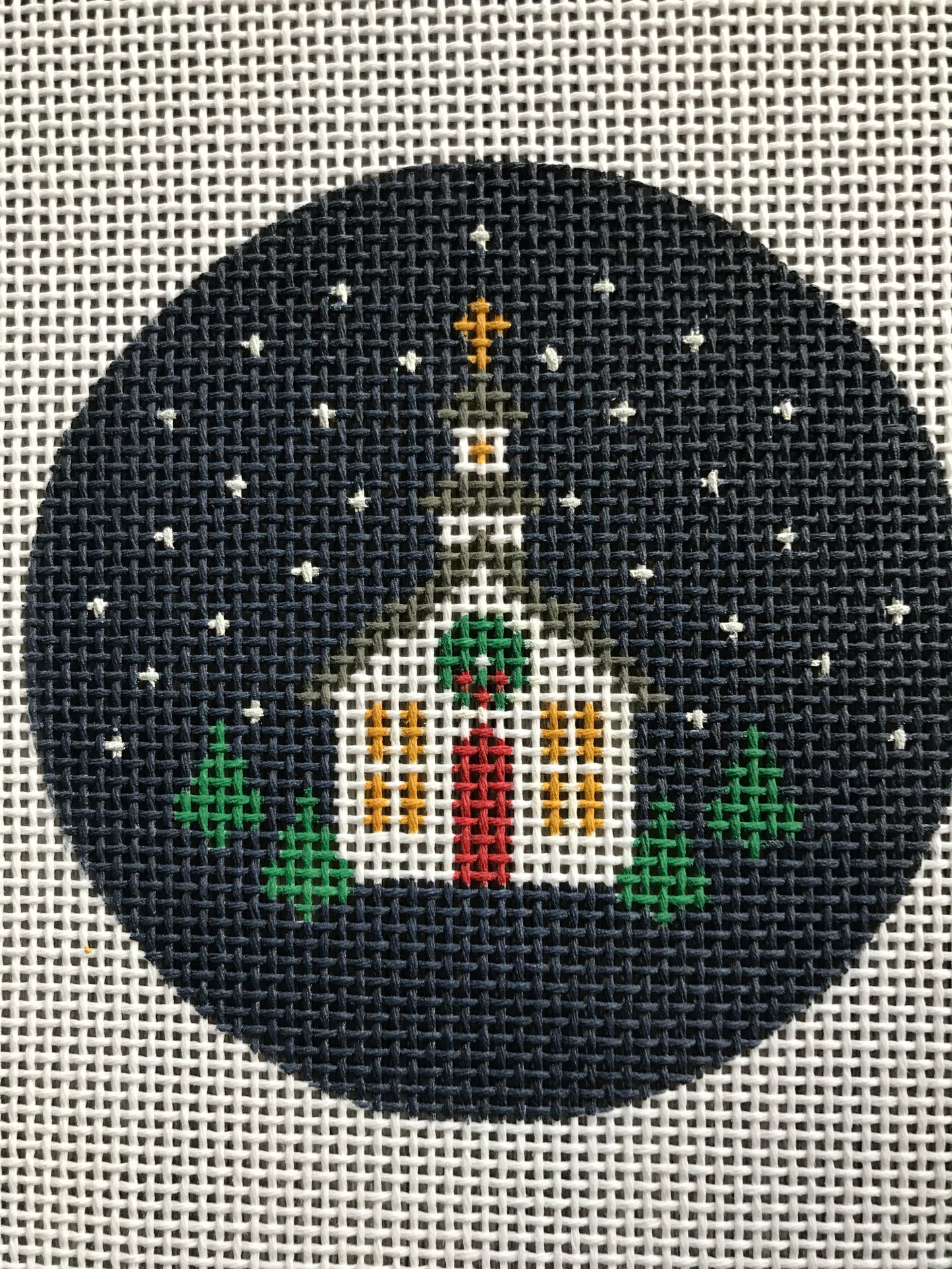 Snowy Church Mini