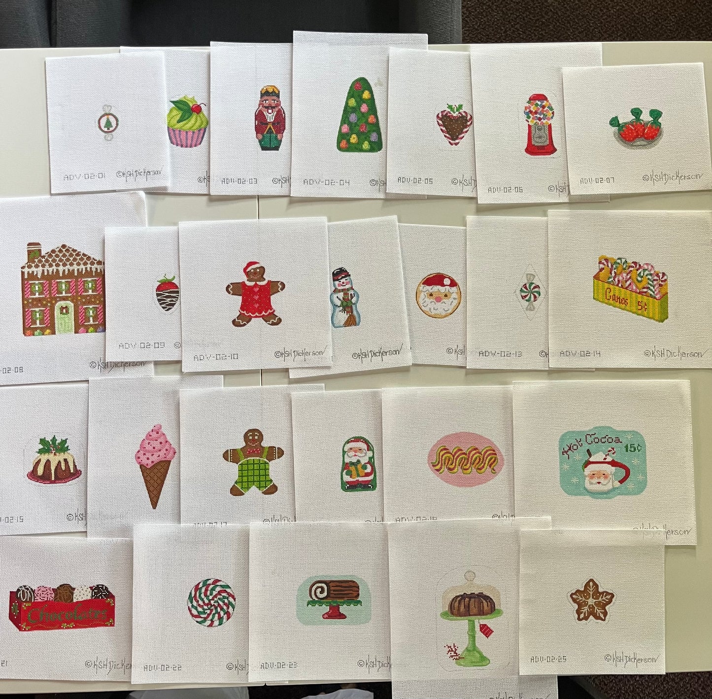 Advent Calendar- Santa's Sweet Shoppe set