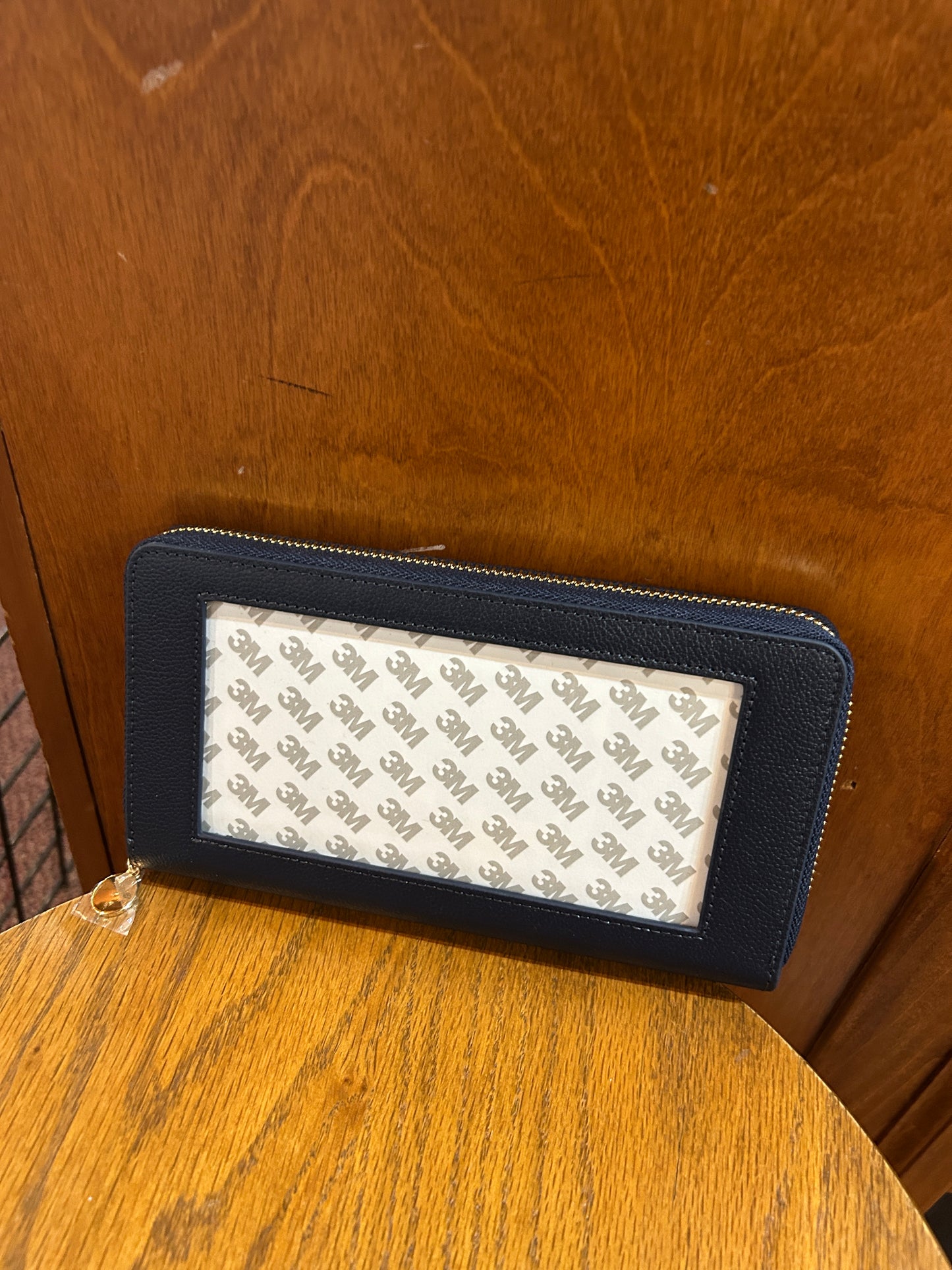 All in Wallet - Navy n Cognac
