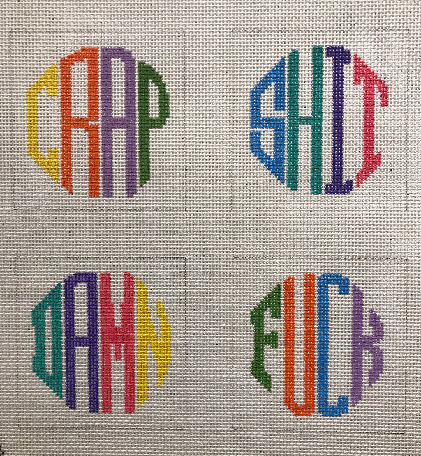 Multicolor Dirty Coasters