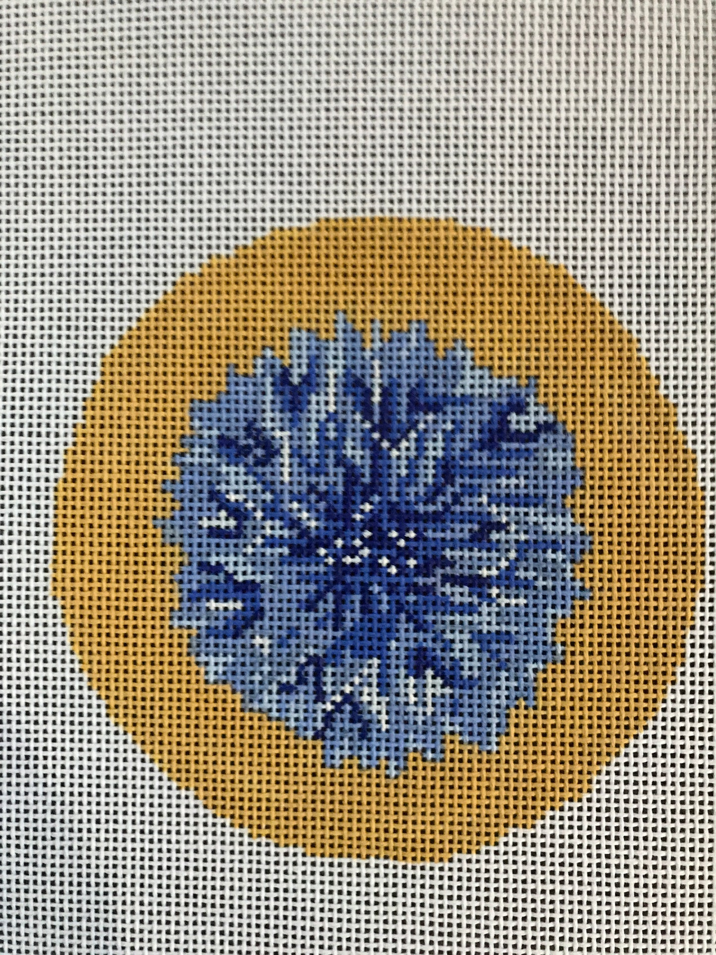 Cornflower on Gold