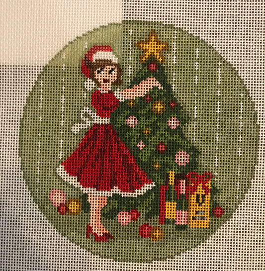 Betty Loves Bubbles #5 (trimming the tree)