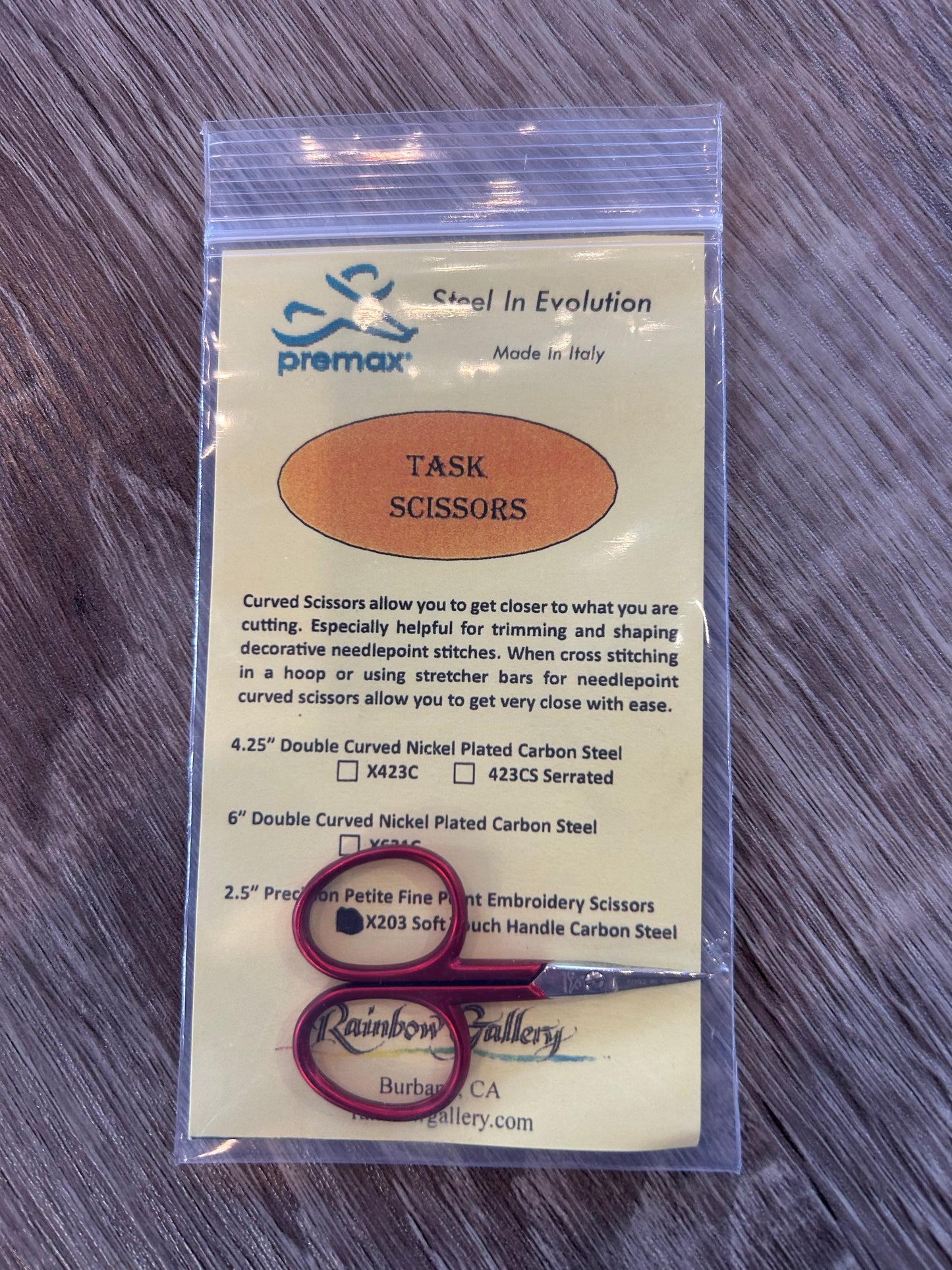 Red Task Scissor