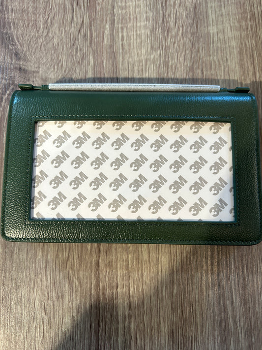 The Everyday Clutch - Green Leather