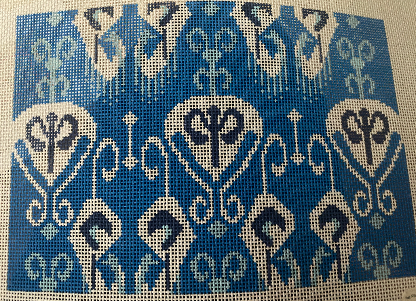 Ikat Pillow Pink or Blue
