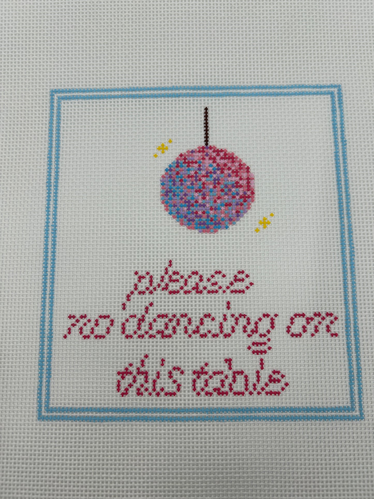 Please No Dancing on this Table