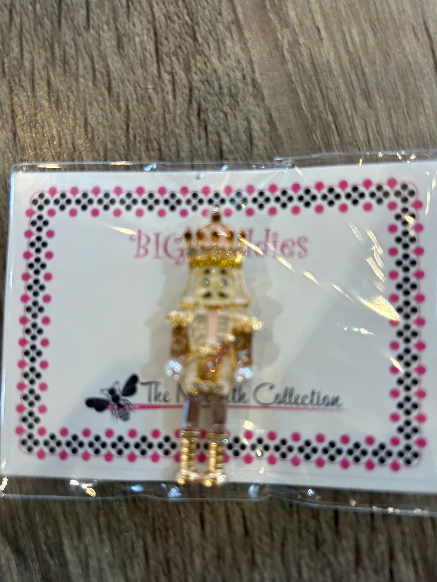 Pink Nutcracker Needleminder