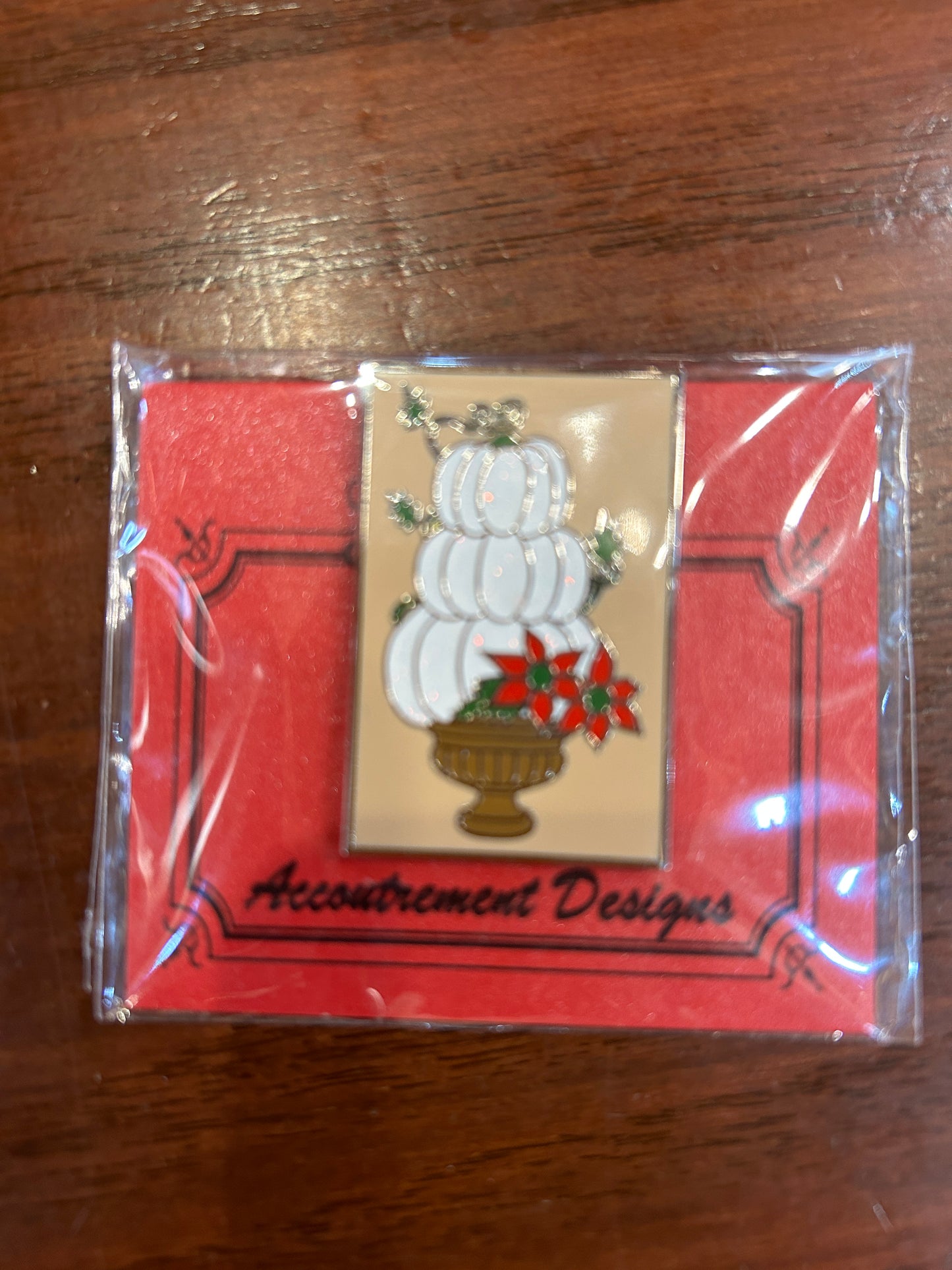 Pumpkin Topiary Magnet
