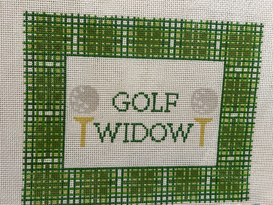 Plaid Golf Widow