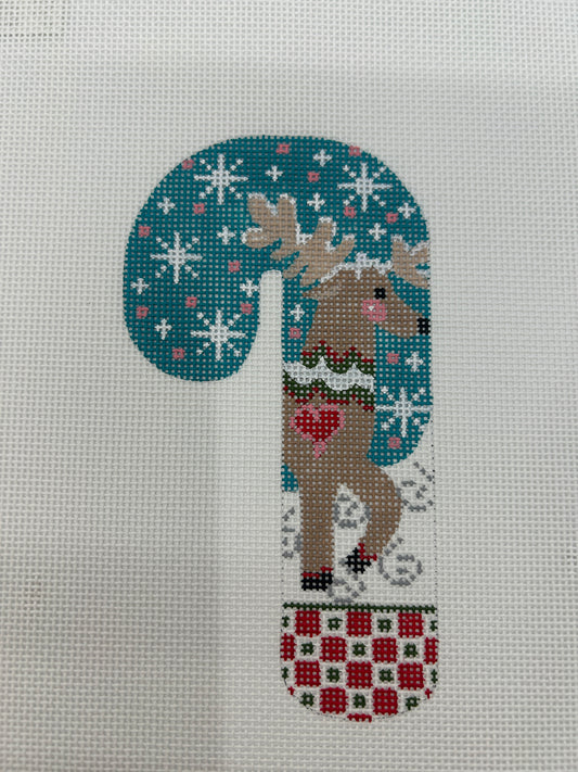 Reindeer Candy Cane