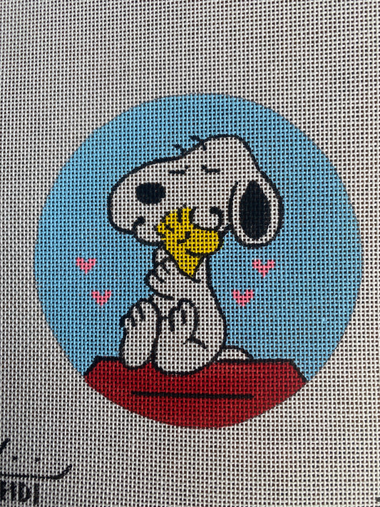 Snoopy Woodstock and hearts