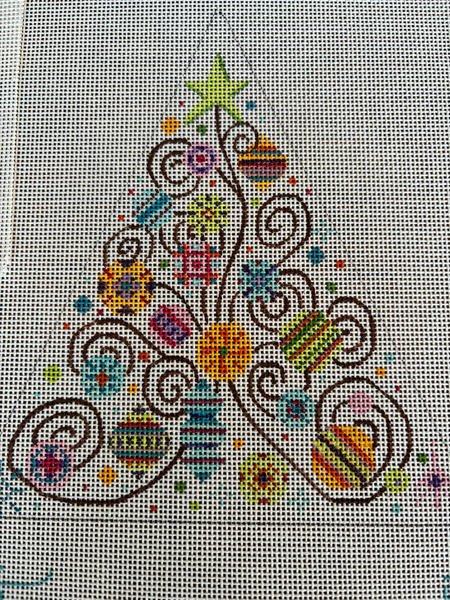 Brown Spiral Tree