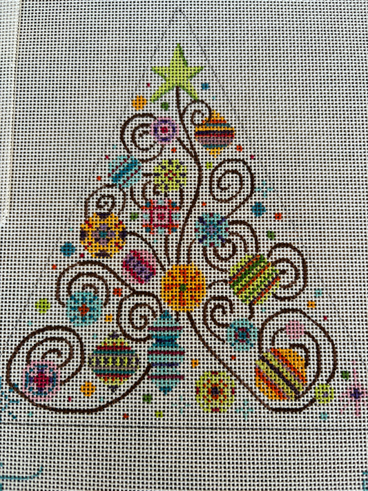 Brown Spiral Tree