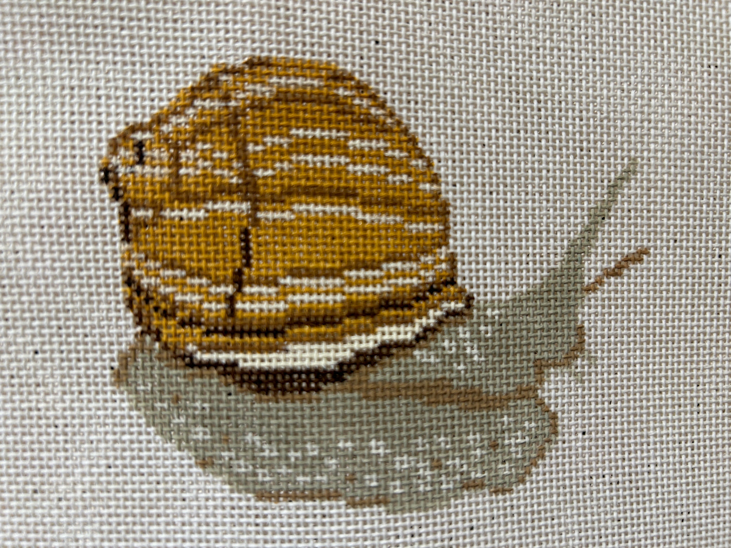 Snail Needlepoint Canvas