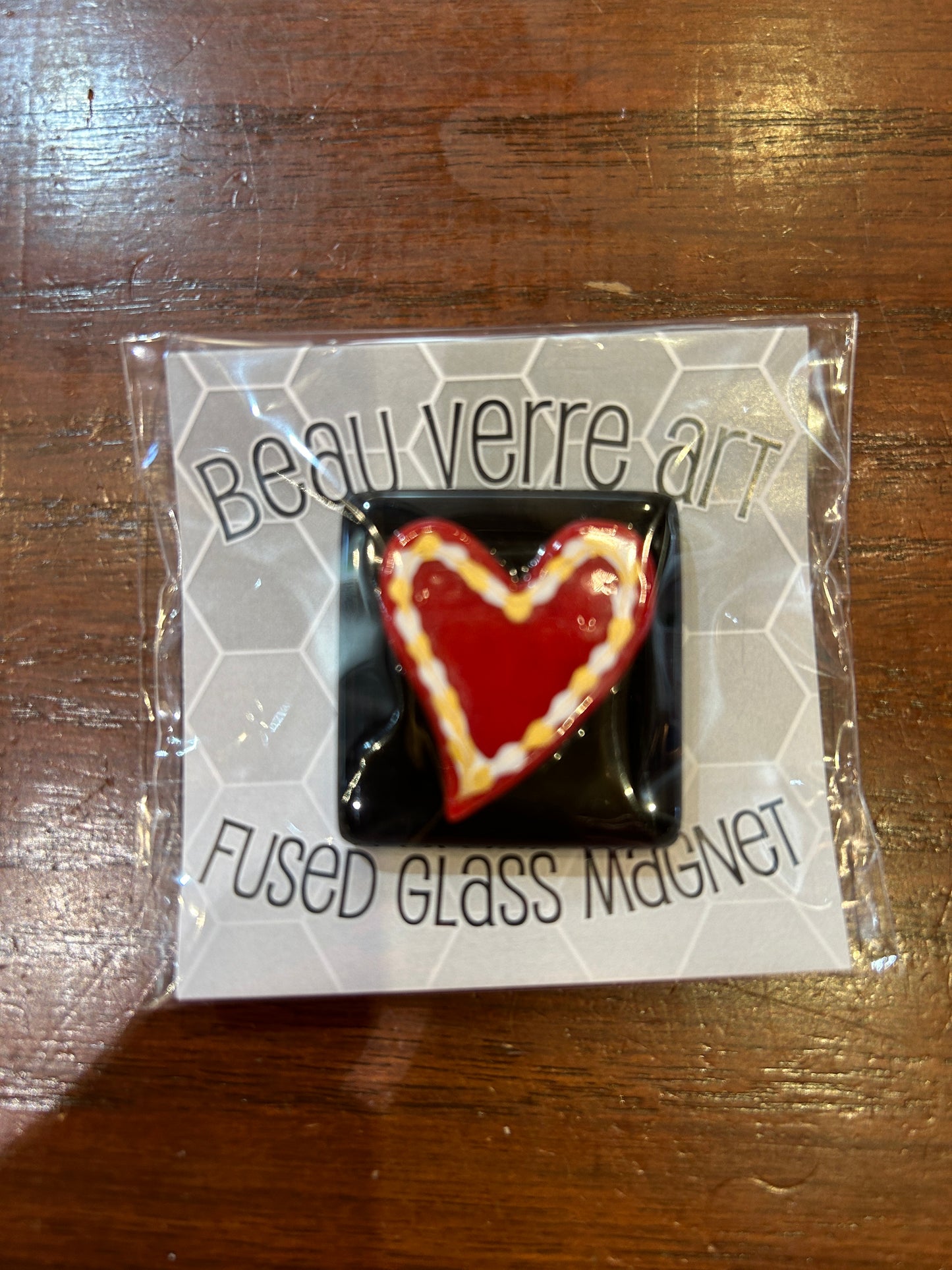 Red Heart on BLack