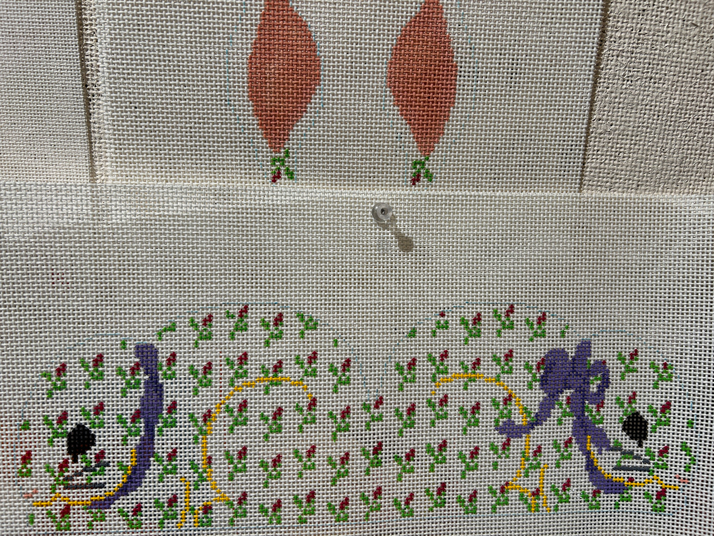 Rosebud Bunny 2 sided