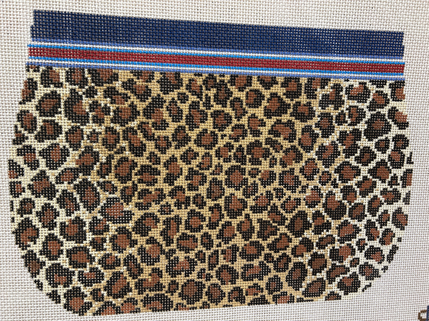 Leopard Purse and Flap Canvas (2 canvases)
