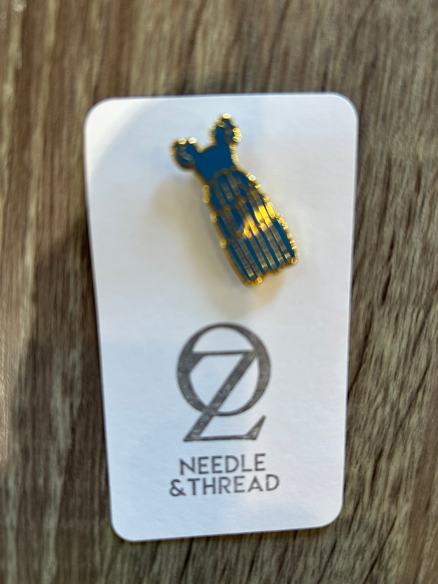 Blue Nap Dress Needleminder