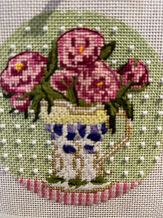 Peonies with Stitch Guide