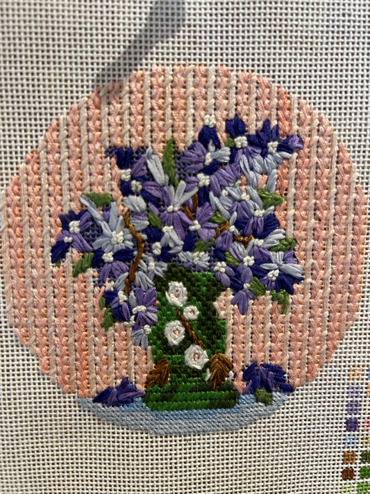 Lilacs with Stitch Guide