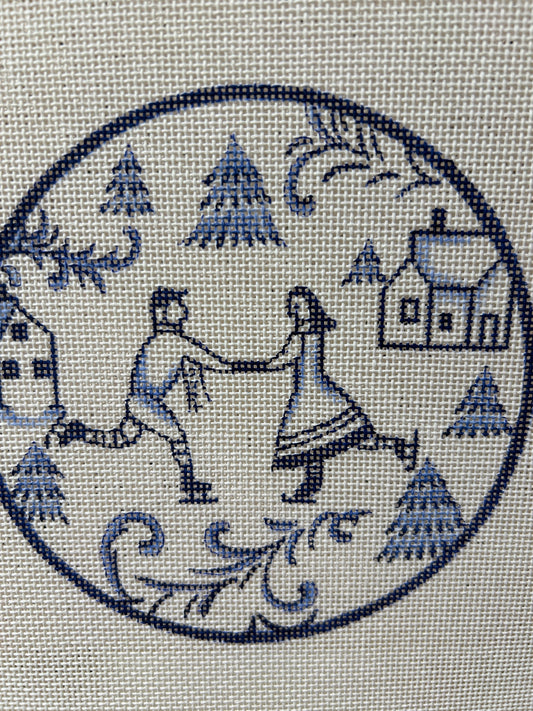 Toile Skaters Blue