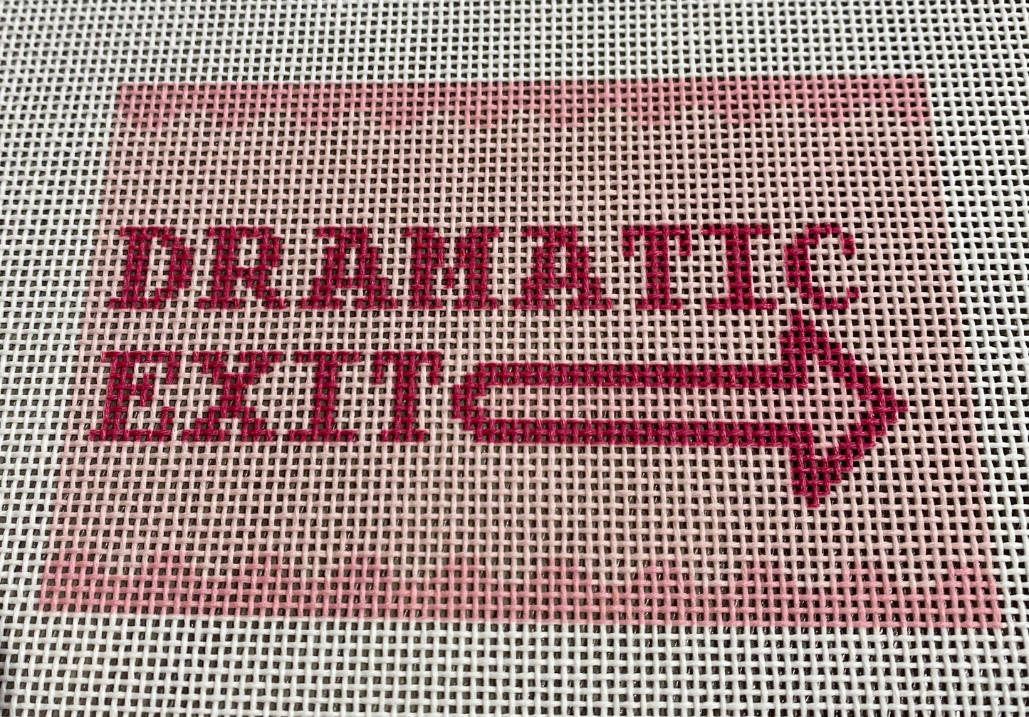 Dramatic Exit pink Insert