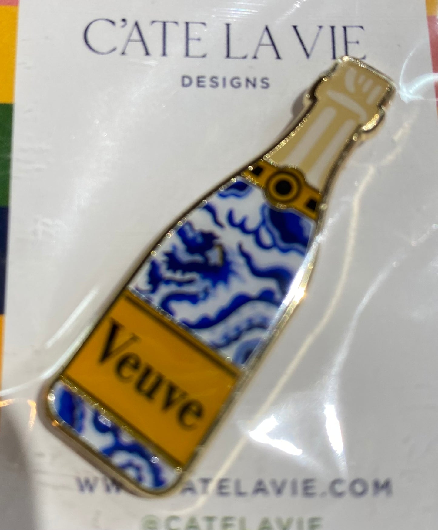 Veuve Chinoiserie Needleminder - Blue