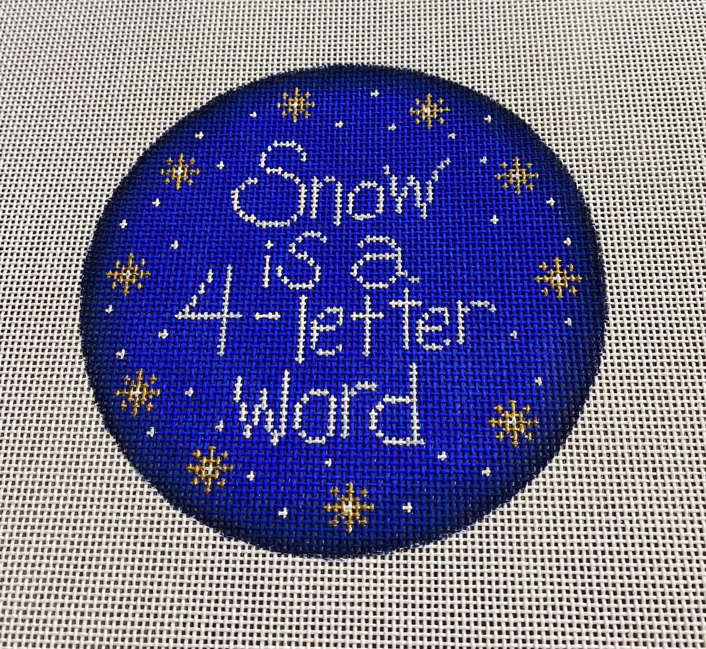 Snow is a 4 letter word