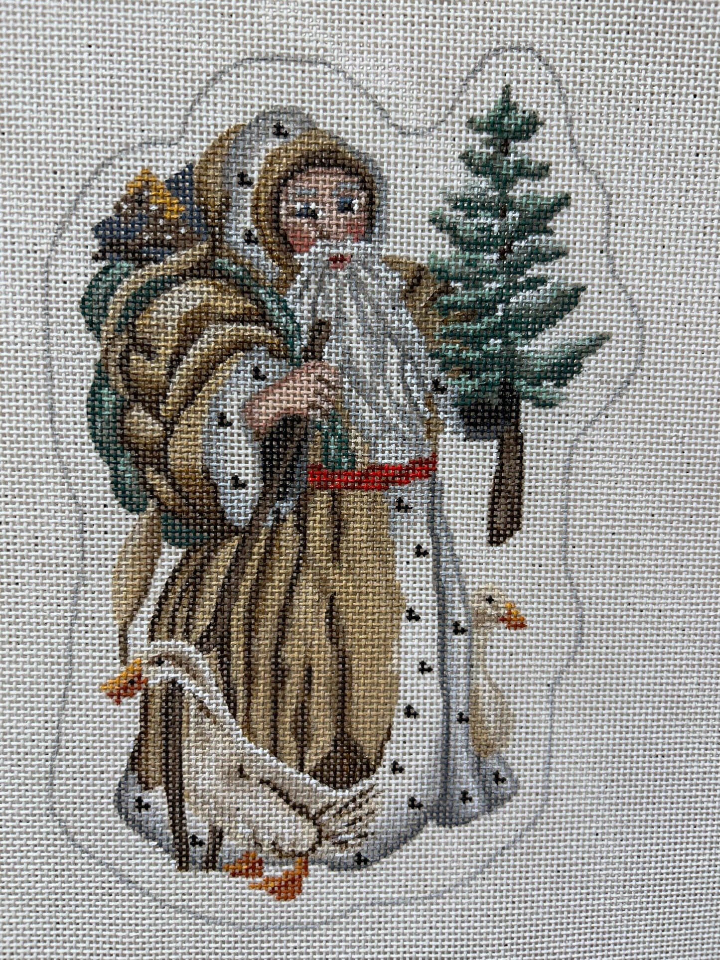 Santa with Ducks