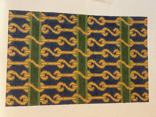 Clasp Clutch Canvas