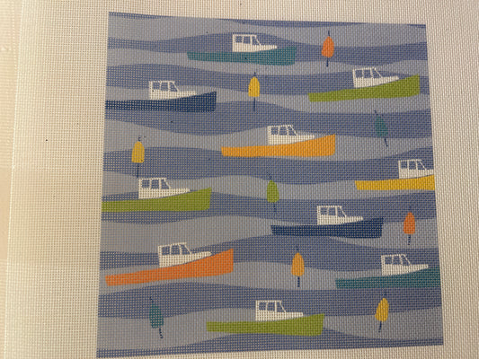 Boats. 8x8
