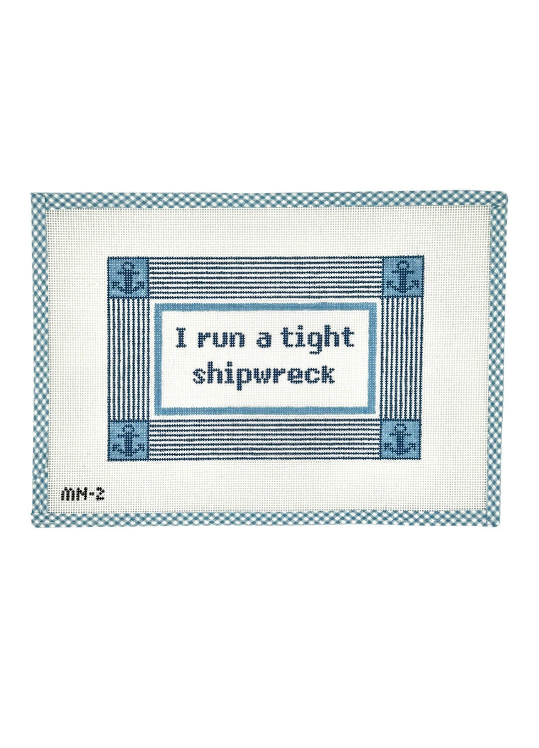 Shipwreck Pillow - Blue