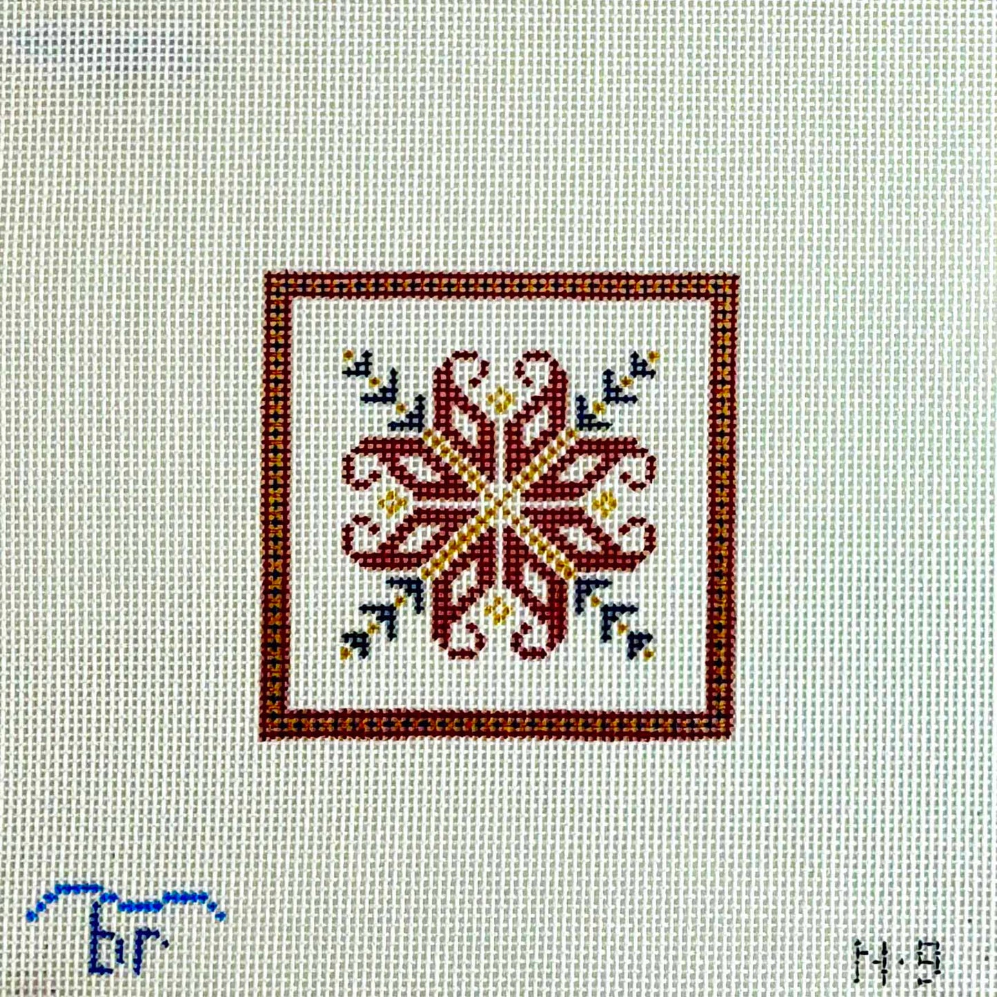 Nordic Square red/blue