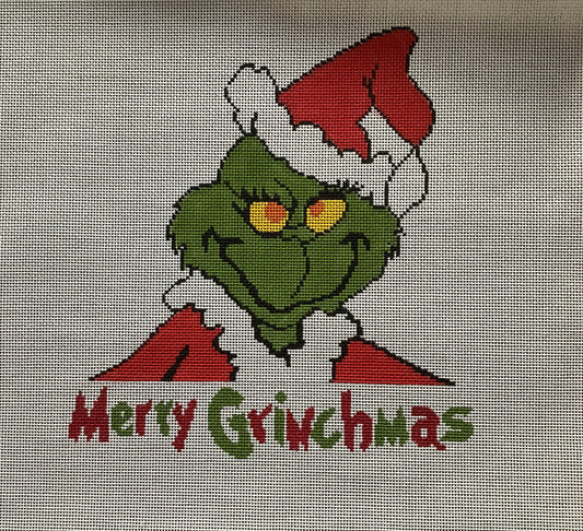 Merry Grinchmas Pillow