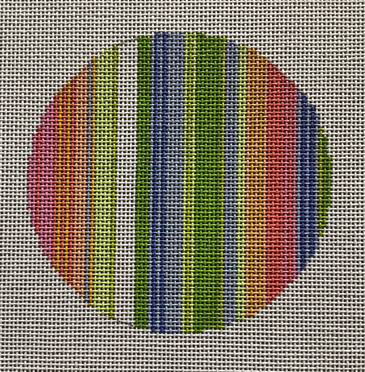 WS Stripes 4” round