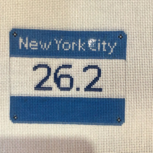 NYC marathon Race Bib