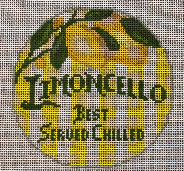 Happier hour coaster- limoncello