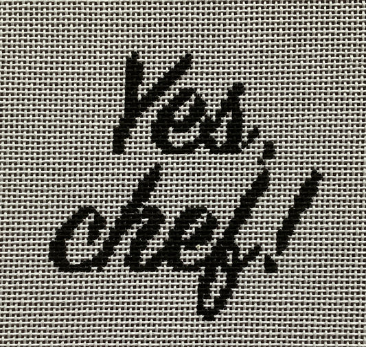Yes, chef!