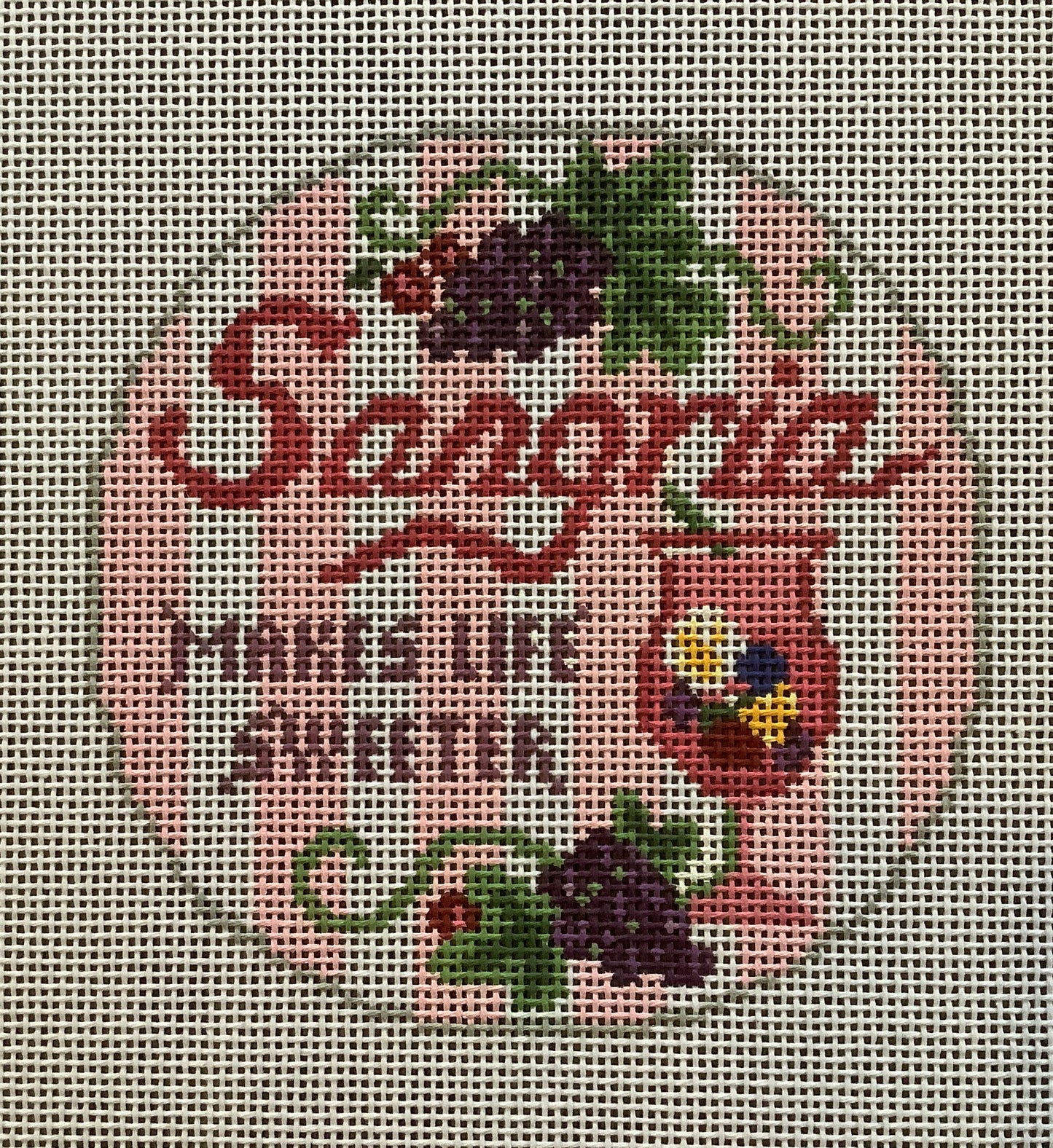 Happier hour coaster- sangria