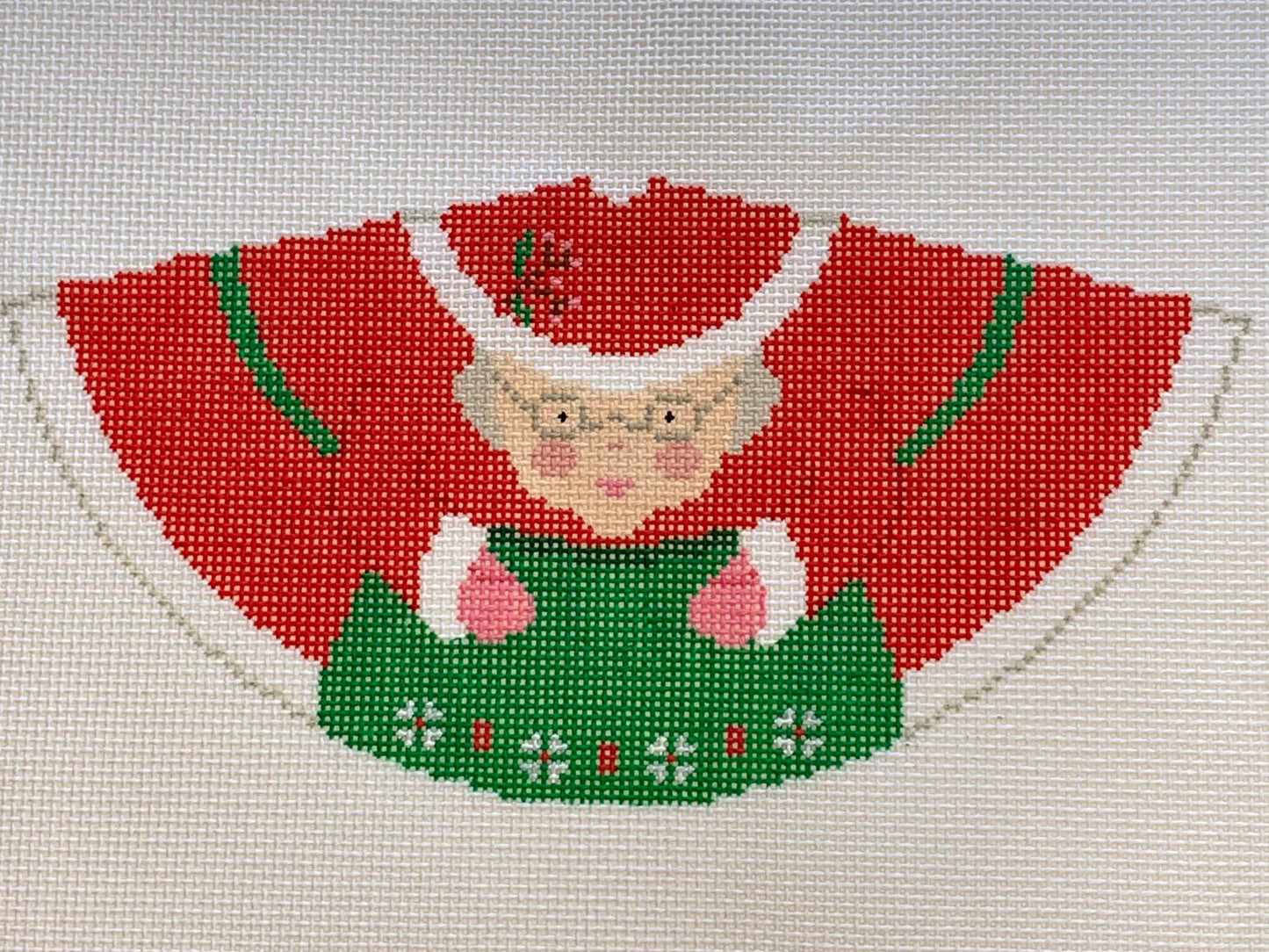 Mrs Claus - 3D cone w/ feet