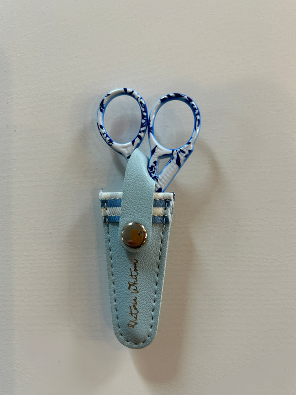 Blue Gingham Scissor