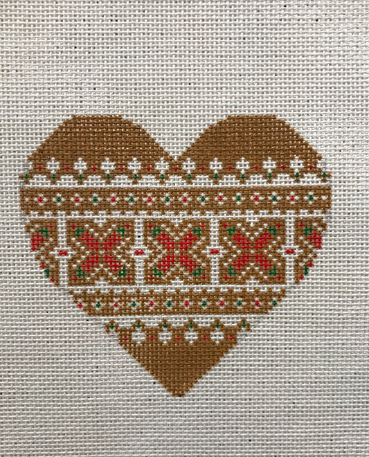 Gingerbread Nordic ornament