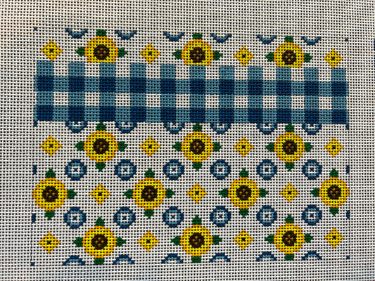 Gingham and Sunflowers