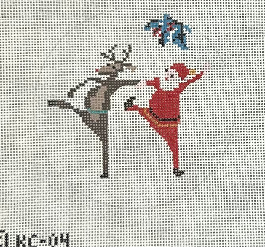 Santa and Rudolph