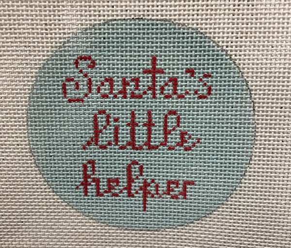 Santa's Little Helper round