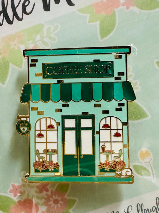 Coffee Shop Main Street Needleminder